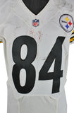 Steelers Antonio Brown Signed 10/27/2013 Game Used Nike White Home Jersey