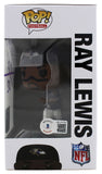 Ravens Ray Lewis Authentic Signed #152 Funko Pop Vinyl Figure BAS Witnessed