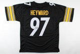 Cameron Heyward Signed Pittsburgh Steelers Jersey (Beckett) 3xPro Bowl D-Lineman