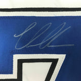 Autographed/Signed VICTOR HEDMAN Tampa Bay White Hockey Jersey JSA COA Auto