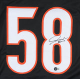 Joseph Ossai Signed Bengals Jersey (Beckett) Cincinnati 3rd Rnd Pick 2021 Draft