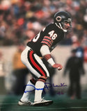 Doug Plank Signed Chicago Bears Mini Helmet (Beckett) 1975 Draft Pick Ohio State