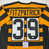 Autographed/Signed Minkah Fitzpatrick Pittsburgh Bumble Bee Jersey PSA/DNA COA