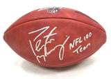 Peyton Manning Signed Broncos Colts NFL 100 Football W/ NFL 100 Team Fanatics