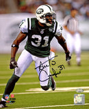 ANTONIO CROMARTIE AUTOGRAPHED 8X10 PHOTO NEW YORK JETS MCS HOLO STOCK #208898