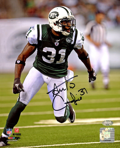 ANTONIO CROMARTIE AUTOGRAPHED 8X10 PHOTO NEW YORK JETS MCS HOLO STOCK #208898