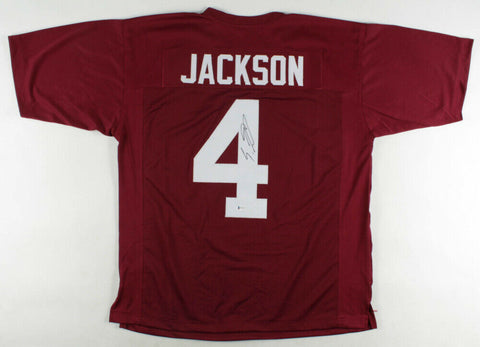 Eddie Jackson Signed Jersey Alabama Crimson Tide (Beckett COA) Chicago Bears DB