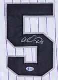 Carlos Gonzalez Signed Colorado Rockies Majestic MLB Jersey (Beckett COA)