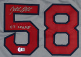 Jonathan Papelbon Signed Boston Red Sox Jersey (Beckett) 2007 World Series Champ