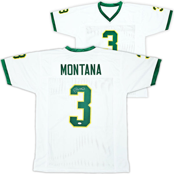 Joe Montana Authentic Signed White Pro Style Jersey Autographed JSA