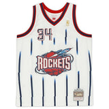 HAKEEM OLAJUWON Autographed "The Dream" Houston Rockets M&N Jersey FANATICS