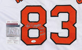 Rick Dempsey Signed Baltimore Oriole Jersey "83 WS MVP"(JSA COA) 83 World Champs