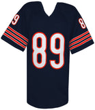 Mike Ditka (CHICAGO BEARS) Signed Navy Custom Football Jersey - (JSA COA)