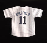 Gary Sheffield Signed New York Yankees Jersey (PSA Hologram) 500 Home Run Club