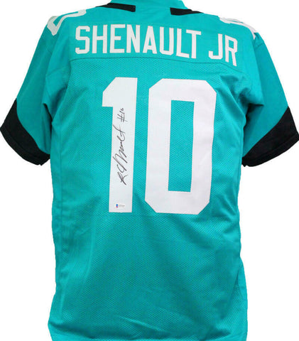 Laviska Shenault Jr Autographed Teal Pro Style Jersey - Beckett W *Black