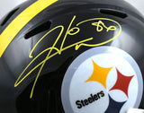 Hines Ward Autographed Pittsburgh Steelers F/S Speed Helmet- Beckett W Hologram