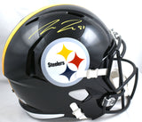 Pat Freiermuth Autographed Steelers F/S Speed Helmet - Beckett W Hologram