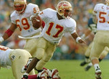 Charlie Ward Signed Florida State Seminoles Mini Helmet "93 Heisman"(Beckett) QB