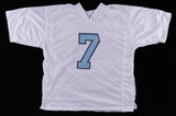 Sam Howell Signed North Carolina Tar Heels Jersey (Beckett Holo) 2021 Junior Q.B