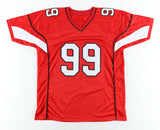 J. J. Watt Signed Cardinals Jersey (JSA COA) Arizona's 5xPro Bowl Defensive End