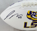 Jamal Adams Autographed LSU Tigers Logo Football - JSA Witness Authentication