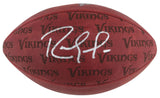 Vikings Randy Moss Signed Official "The Duke" Team Showcase Nfl Football BAS Wit