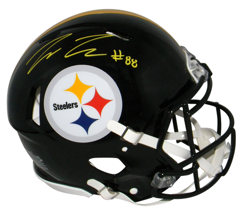 PAT FREIERMUTH SIGNED PITTSBURGH STEELERS AUTHENTIC SPEED HELMET BECKETT