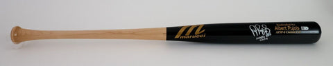 Albert Pujols signed bat "2000th RBI 5/9/19" Inscription (MLB Authenticated)