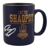 Magic Shaquille O'Neal Signed Shaqpot 1992 NBA Draft Coffee Mug BAS Wit #WP79165