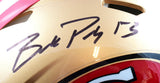 Brock Purdy Signed San Francisco 49ers F/S Speed Authentic Helmet- BeckettW Holo