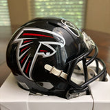 JAMAL ANDERSON AUTOGRAPHED ATLANTA FALCONS MINI HELMET BECKETT