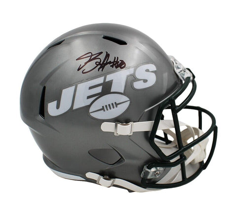 Breece Hall Signed New York Jets Speed Full Size Flash NFL Helmet