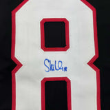 Autographed/Signed Tim Stutzle Ottawa Black Hockey Jersey JSA COA