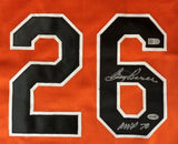 Boog Powell Signed Orioles Jersey Inscribed "70 MVP" (S.I.) Baltimore 1961-1974