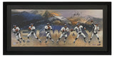 John Elway Autographed "Art of the Pass" 36" x 15" Photo UDA LE 50/50