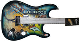 Von Miller Autographed Denver Broncos Woodrow Electric Guitar LE BAS 34329