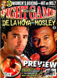 Oscar De La Hoya & Sugar Shane Mosley Autographed Fight Game Magazine Beckett