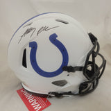 ANTHONY RICHARDSON SIGNED COLTS LUNAR ECLIPSE SPEED AUTHENTIC HELMET FANATICS