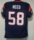 Brooks Reed Signed Houston Texans Jersey (JSA COA) 2011 2nd Round Pck Linebacker