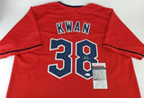 Steven Kwan Signed Cleveland Guardian Jersey (JSA COA) 2022 Gpld Glove Winner OF