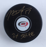 Rod Brind'Amour Signed Hurricanes Logo Hockey Puck Inscribed "2x Selkie" / COJO