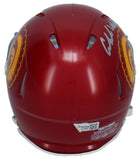 Caleb Williams Autographed USC Trojans Mini Speed Helmet W/ Visor Fanatics