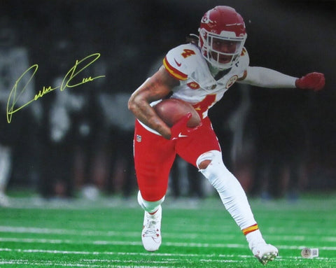 Rashee Rice Autographed 16x20 Photo Kansas City Chiefs Beckett 186100