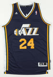 Paul Millsap Signed Utah Jazz Jersey (JSA COA) 2006 2nd Round Pick Power Forward