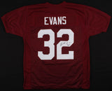 Rashaan Evans Signed Alabama Crimson Tide Jersey (JSA COA) 2018 1st Round Pick