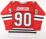 Tyler Johnson Signed Chicago Blackhawks Jersey (PSA COA) 2xStanley Cup Champion