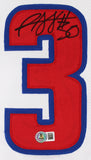 Rasheed Wallace Authentic Signed White Pro Style Jersey BAS Witnessed