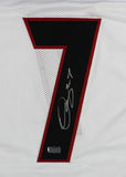 Quay Walker Signed Georgia Custom White Jersey