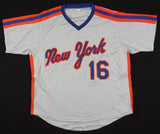 Dwight Gooden Signed New York Mets Gray Jersey (JSA COA) 3xWorld Series Champion