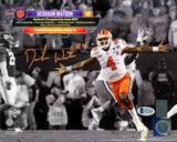 DESHAUN WATSON AUTOGRAPHED 8X10 PHOTO CLEMSON TIGERS BECKETT BAS STOCK #126458